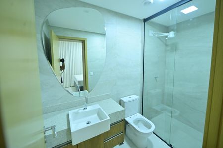 Studio para alugar com 40m², 1 quarto e 1 vaga Studio para alugar com 40m², 1 quarto e 1 vagaBanheiro