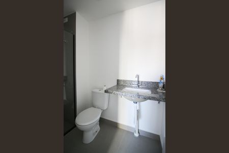 Studio para alugar com 26m², 1 quarto e sem vagaBanheiro da Suíte 