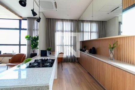 Studio para alugar com 26m², 1 quarto e sem vagaÁrea comum - Salão de festas