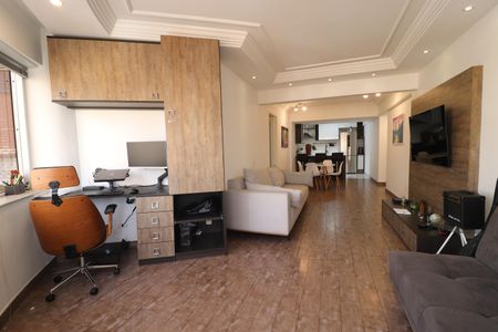 Sala de apartamento à venda com 2 quartos, 77m² em Jardim Bela Vista, Santo André