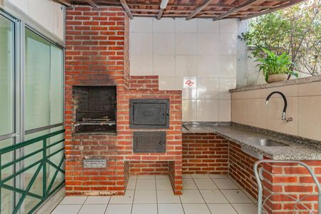 Área comum - Churrasqueira de apartamento à venda com 2 quartos, 48m² em Sacoma, São Paulo