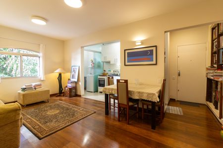 Sala de apartamento à venda com 2 quartos, 110m² em Jardim Paulista, São Paulo