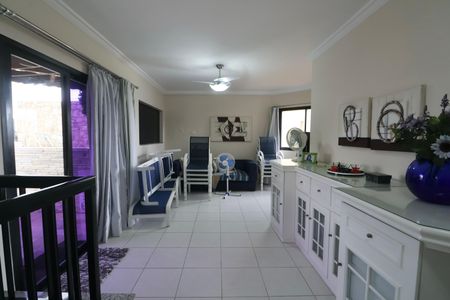 Sala 2 de apartamento para alugar com 3 quartos, 160m² em Jardim Santa Genoveva, Guarujá