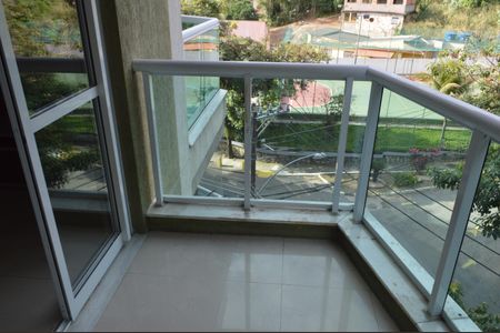 Varanda  de apartamento à venda com 2 quartos, 60m² em Pechincha, Rio de Janeiro