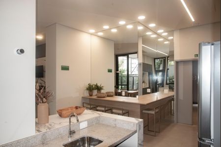 Studio à venda com 60m², 1 quarto e sem vaga Studio à venda com 60m², 1 quarto e sem vagaÁrea comum - Salão de festas