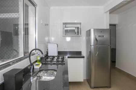 Apartamento à venda com 58m², 2 quartos e sem vagaCozinha e Área de Serviço