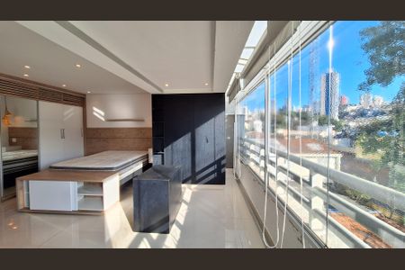 Varanda de apartamento à venda com 1 quarto, 51m² em Vila Anglo Brasileira, São Paulo