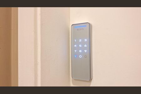 Apartamento à venda com 51m², 1 quarto e 1 vagaFechadura eletrônica