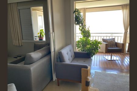 Varanda de apartamento para alugar com 3 quartos, 148m² em Vila Sonia, São Paulo