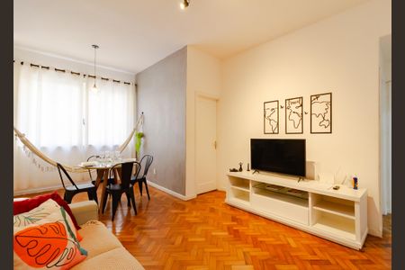 Sala  de apartamento para alugar com 3 quartos, 90m² em Copacabana, Rio de Janeiro