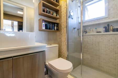 Apartamento à venda com 146m², 2 quartos e 2 vagasBanheiro do Escritório