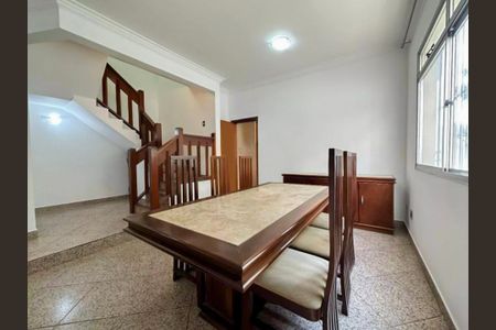 Sala de Jantar de casa à venda com 4 quartos, 178m² em Alto Caiçaras, Belo Horizonte