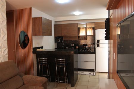 Sala de apartamento para alugar com 2 quartos, 50m² em Setor Perim, Goiânia