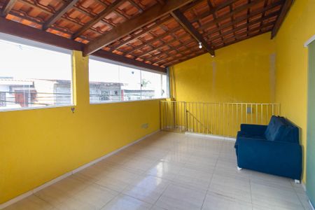 Varanda de casa para alugar com 3 quartos, 130m² em Jardim Paraguacu, São Paulo