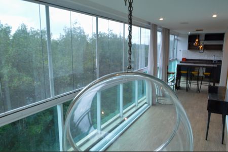 Varanda Gourmet de apartamento à venda com 3 quartos, 168m² em Barra da Tijuca, Rio de Janeiro