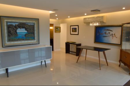 Sala de apartamento à venda com 3 quartos, 168m² em Barra da Tijuca, Rio de Janeiro