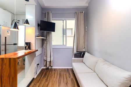 Sala de apartamento à venda com 1 quarto, 30m² em Santa Cecilia, São Paulo