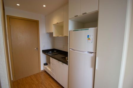 Cozinha de apartamento à venda com 1 quarto, 25m² em Asa Sul, Brasília