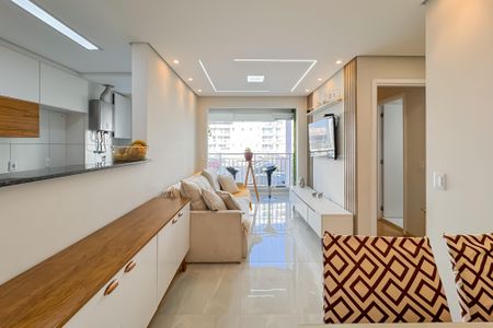 Sala de apartamento à venda com 2 quartos, 55m² em Vila Independencia, São Paulo