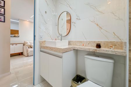 Apartamento à venda com 55m², 2 quartos e 1 vaga Apartamento à venda com 55m², 2 quartos e 1 vagaBanheiro Social