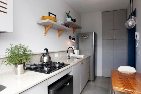 Apartamento à venda com 34m², 1 quarto e 1 vagaCozinha + Área de Serviço