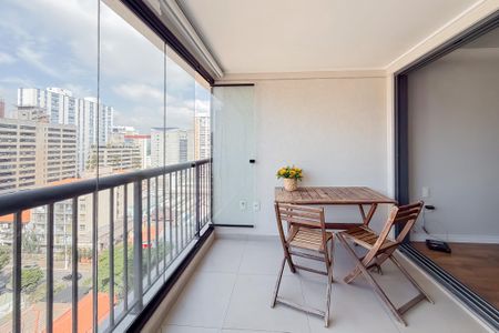 Studio para alugar com 27m², 1 quarto e sem vagaVaranda