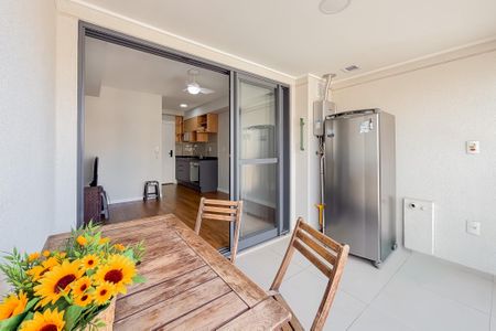 Studio para alugar com 27m², 1 quarto e sem vagaVaranda