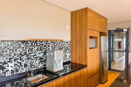 Studio para alugar com 27m², 1 quarto e sem vagaChurrasqueira