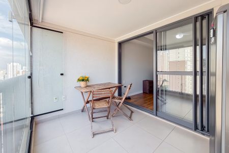 Studio para alugar com 27m², 1 quarto e sem vagaVaranda