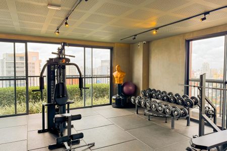 Studio para alugar com 27m², 1 quarto e sem vagaAcademia