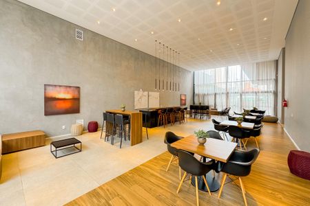 Studio para alugar com 27m², 1 quarto e sem vagaSalão de Festas