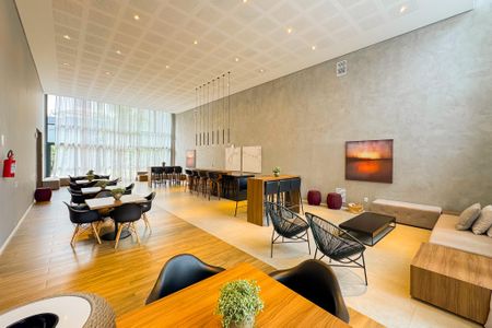 Studio para alugar com 27m², 1 quarto e sem vagaSalão de Festas