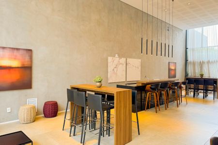 Studio para alugar com 27m², 1 quarto e sem vagaSalão de Festas