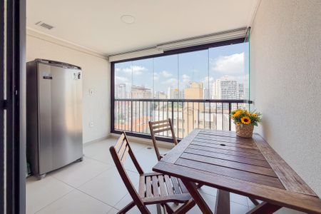 Studio para alugar com 27m², 1 quarto e sem vagaVaranda