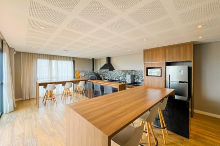 Studio para alugar com 27m², 1 quarto e sem vagaChurrasqueira