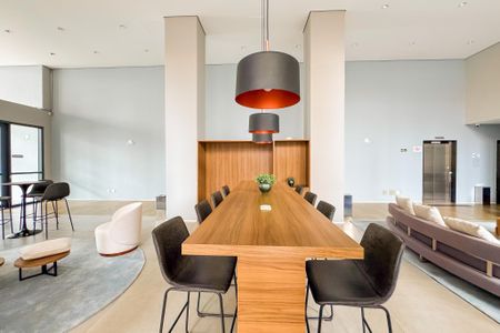 Studio para alugar com 27m², 1 quarto e sem vagaLounge e Hall Social