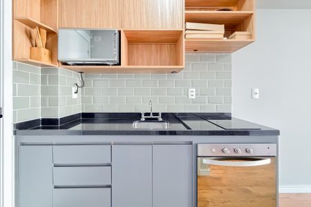 Studio para alugar com 27m², 1 quarto e sem vagaCozinha