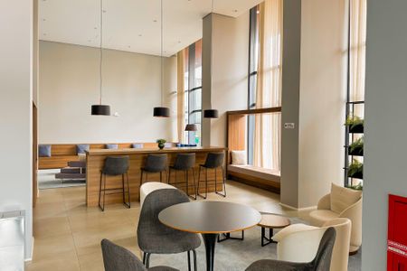 Studio para alugar com 27m², 1 quarto e sem vagaLounge e Hall Social