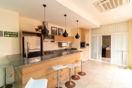 Apartamento para alugar com 53m², 2 quartos e 1 vagaÁrea comum - Salão de festas