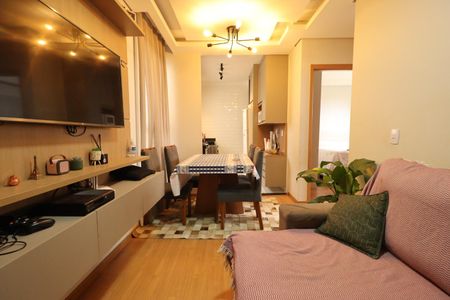 Sala de apartamento para alugar com 2 quartos, 41m² em Jardim Ouro Branco, Ribeirão Preto