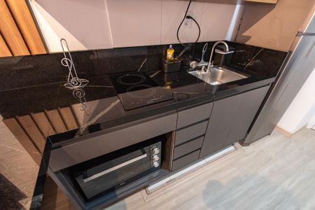 Studio à venda com 33m², 1 quarto e sem vaga Studio à venda com 33m², 1 quarto e sem vagaCozinha