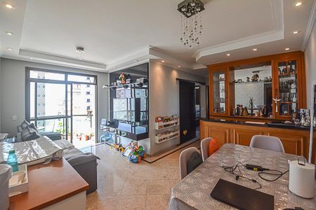 Sala de apartamento à venda com 3 quartos, 90m² em Baeta Neves, São Bernardo do Campo