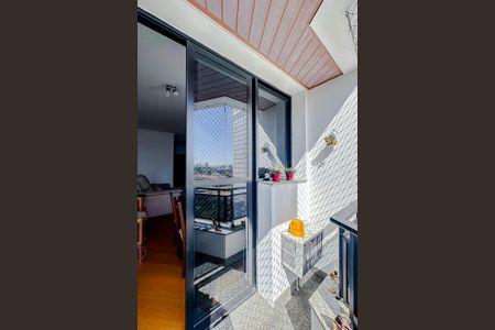 Varanda da Sala de apartamento para alugar com 1 quarto, 45m² em Parque da Mooca, São Paulo
