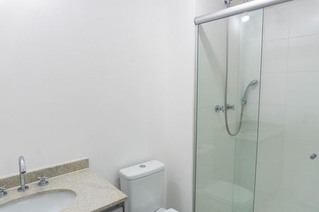 Banheiro da Suíte de kitnet/studio à venda com 1 quarto, 29m² em Jardim Prudência, São Paulo