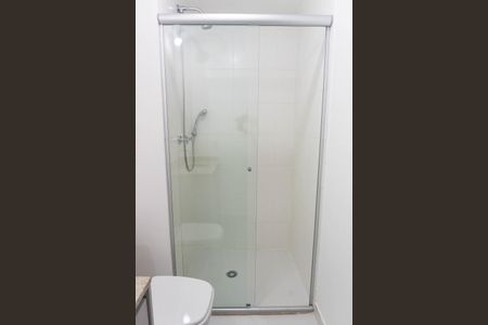 Banheiro da Suíte de kitnet/studio à venda com 1 quarto, 29m² em Jardim Prudência, São Paulo