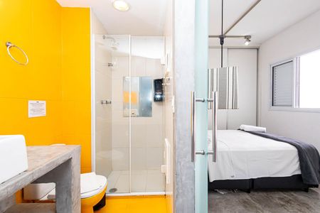 Studio à venda com 36m², 1 quarto e 1 vaga Studio à venda com 36m², 1 quarto e 1 vagaBanheiro