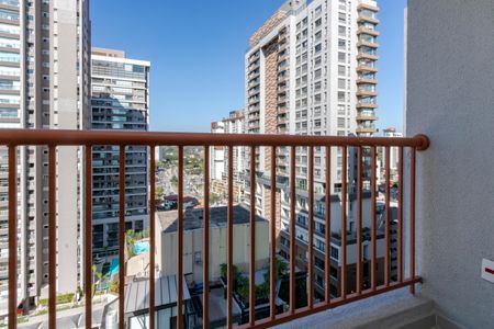 Studio à venda com 26m², 1 quarto e sem vagaVaranda