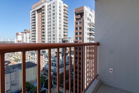 Studio à venda com 26m², 1 quarto e sem vagaVaranda