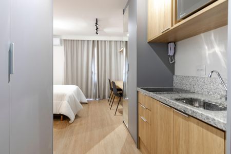 Studio à venda com 26m², 1 quarto e sem vagaStudio