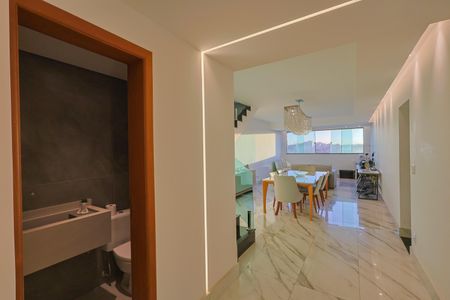 Sala 1 de apartamento à venda com 4 quartos, 300m² em Fernão Dias, Belo Horizonte